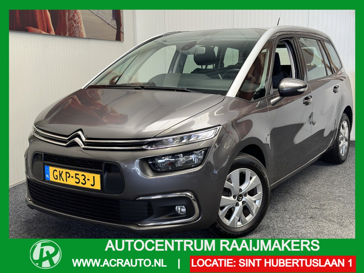 Citroën Grand C4 SpaceTourer - 7 PERSOONS 1.2 130PK FEEL AUTOMAAT NAVIGATIE CRUISE CONTROL CLIMATE CONTROL APPLE CARPLAY/ - AutoWereld.nl