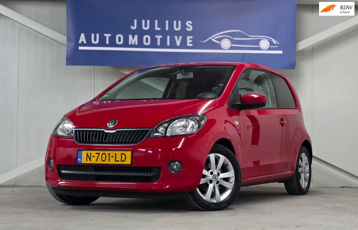 Skoda Citigo - 1.0 Greentech Tour Airco CruiseControl Nieuwe APK Mooi! - AutoWereld.nl