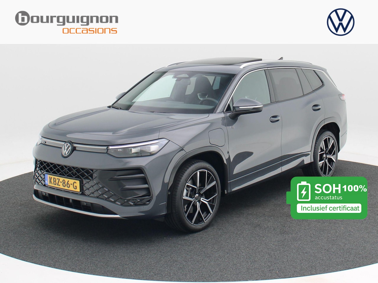 Volkswagen Tayron - 1.5 eHybrid 272 Pk R-Line Edition | Panoramadak | Trekhaak | 20 Inch | Camera | Stuur- en - AutoWereld.nl