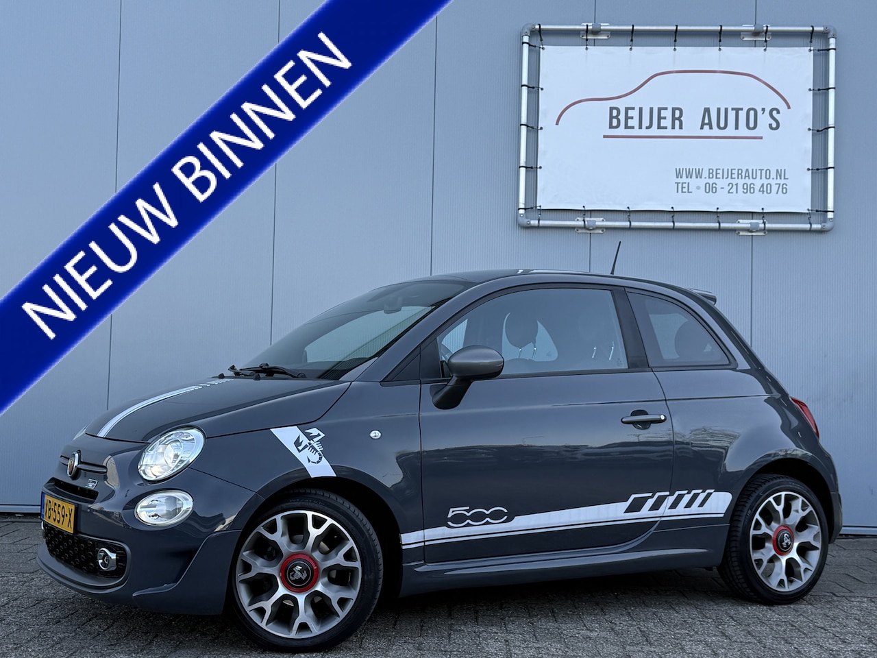 Fiat 500 - 0.9 TwinAir Turbo Sport Carplay/16inch. - AutoWereld.nl