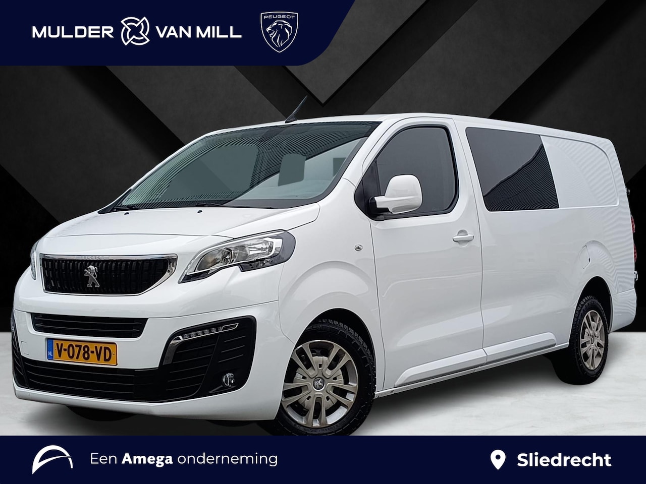 Peugeot Expert - DC Premium Pack 2.0 BlueHDi 180pk EAT6 | DUBBELE CABINE! | NAVI | TREKHAAK | AIRCO | CRUIS - AutoWereld.nl