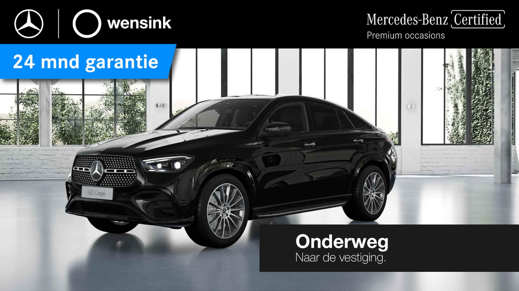 Mercedes-Benz GLE-Klasse Coupé - 400 e 4MATIC AMG Line Premium Plus | AMG | Night | Trekhaak | Panoramadak | Luchtvering | - AutoWereld.nl