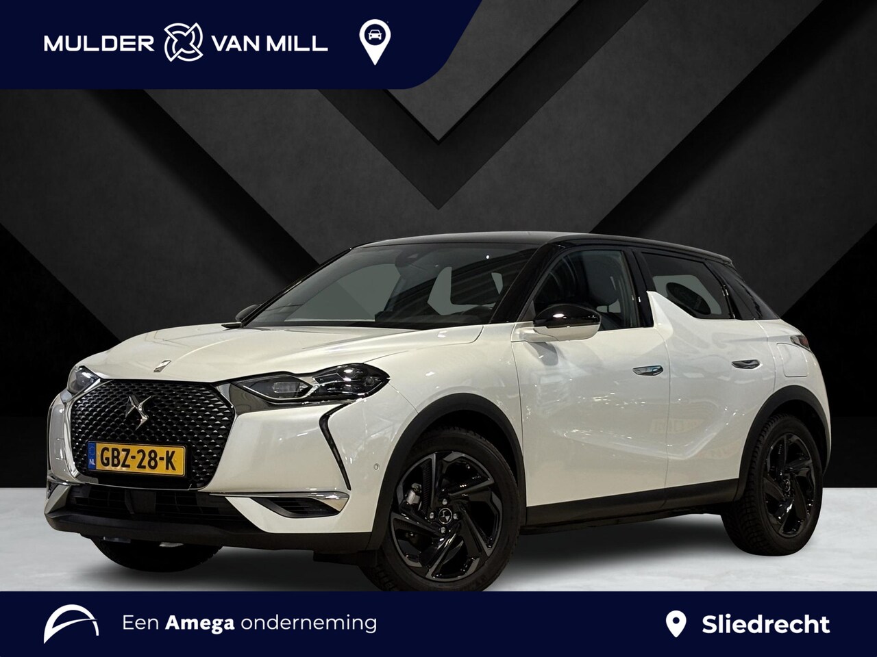 DS 3 Crossback - Grand Chic Opera EV 50kWh 136pk | DS MATRIX LED | SMART KEYLESS | ZWART LEDER | TWO-TONE | - AutoWereld.nl