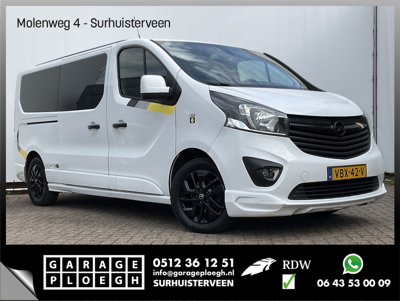 Opel Vivaro - 1.6 CDTI L2H1 DC Irmschmer Sport 5-Pers Marge Trekhaak Leer Nav/Cruise Camera UITSTRALING! - AutoWereld.nl