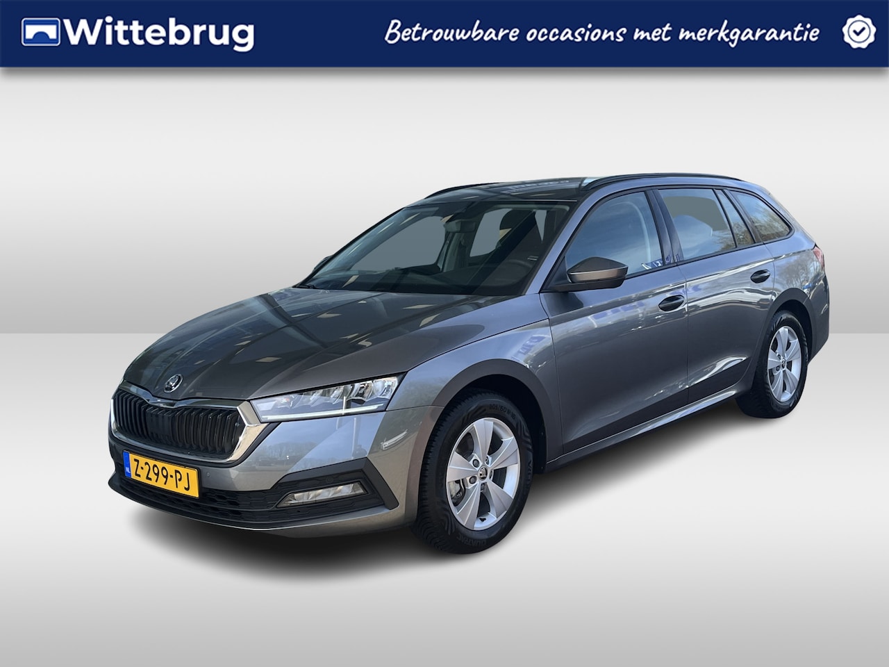 Skoda Octavia Combi - 1.0 TSI 110pk Business Edition / App. Connect / Navigatie / Parkeersensoren V+A / Elec. Ac - AutoWereld.nl
