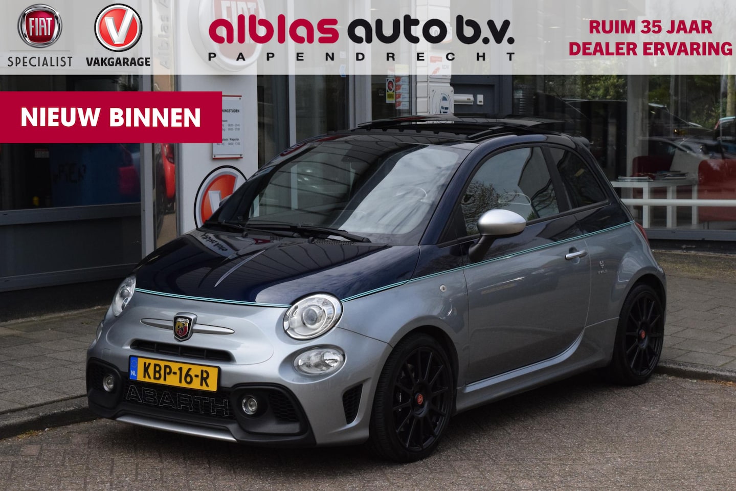 Fiat 500 Abarth - 180pk Rivale|Limited edition|Dak|Beats|Akra - AutoWereld.nl