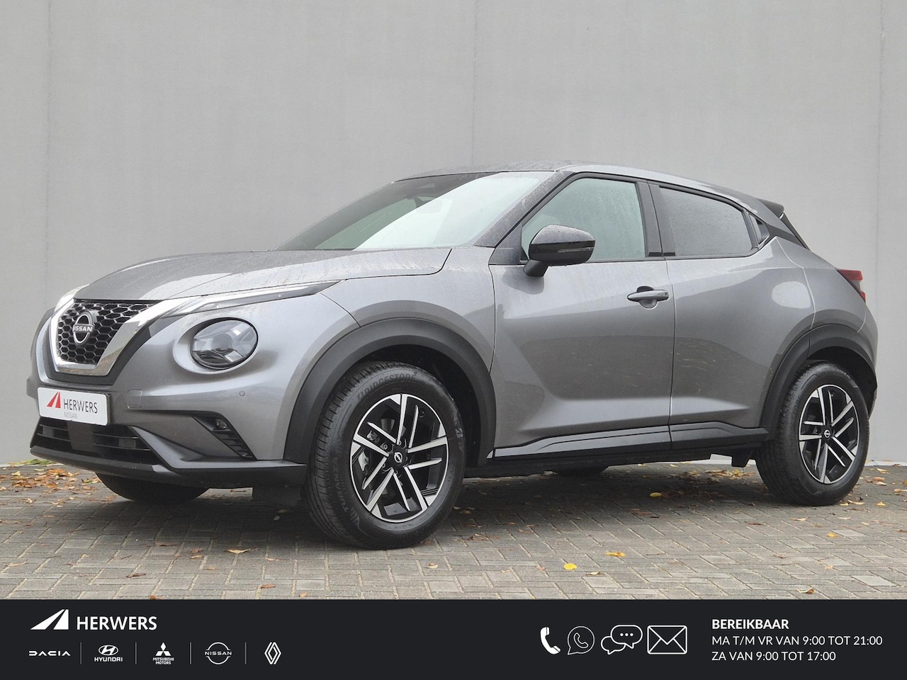 Nissan Juke - 1.0 DIG-T N-Connecta Automaat / Cold Pack / Apple Carplay Android Auto / Stuur-, Stoel en - AutoWereld.nl