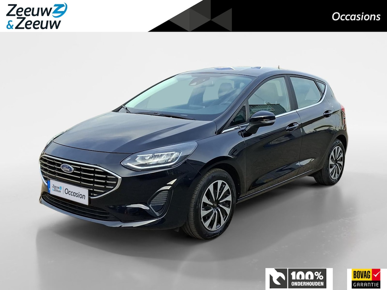 Ford Fiesta - 1.0 EcoBoost Hybrid Titanium | Stoel- stuur en voorruitverwarming | Comfortpack | Navigati - AutoWereld.nl