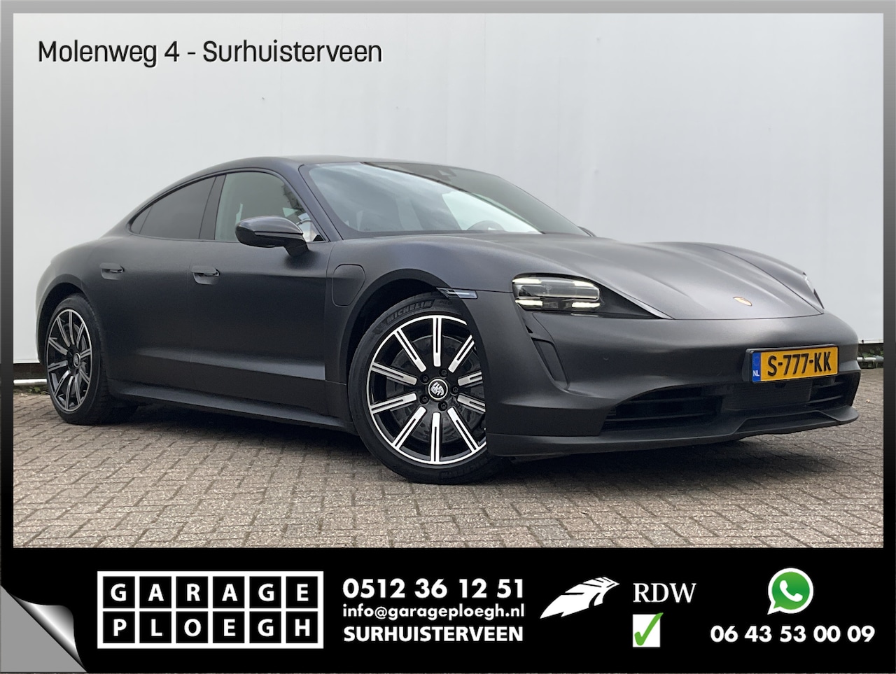 Porsche Taycan - Performance 84 kWh Incl.BTW Carplay Camera 3Fase Bose Leer Led Warmtepomp - AutoWereld.nl