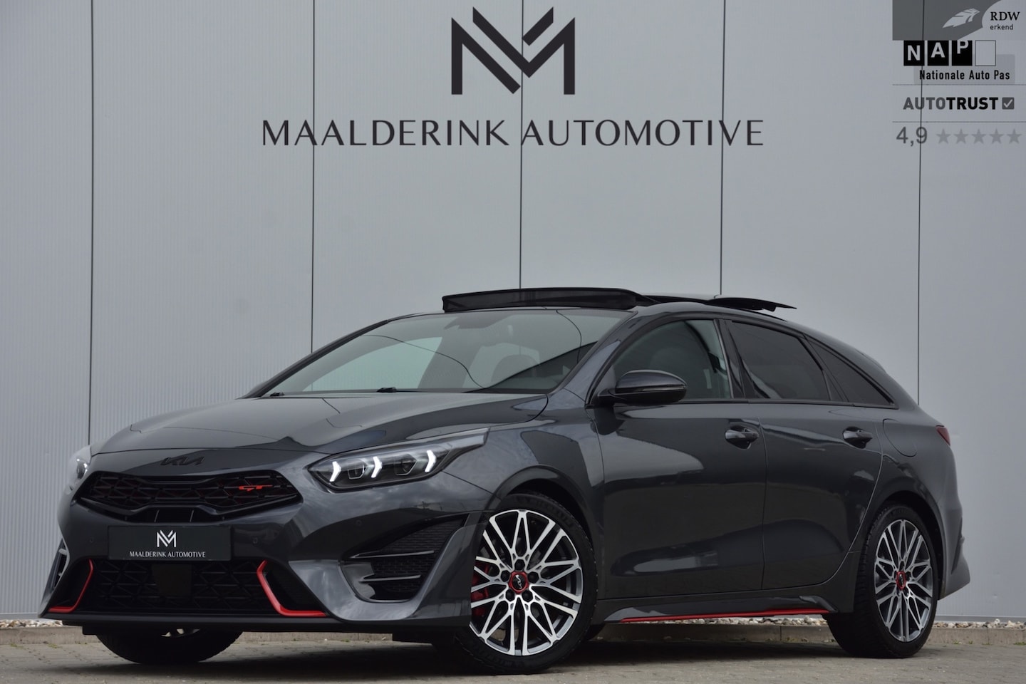 Kia Pro cee'd - 1.6 T-GDi 204 pk GT Panodak, JBL, Alcantara/Leder, Stoelverwarming, Camera - AutoWereld.nl