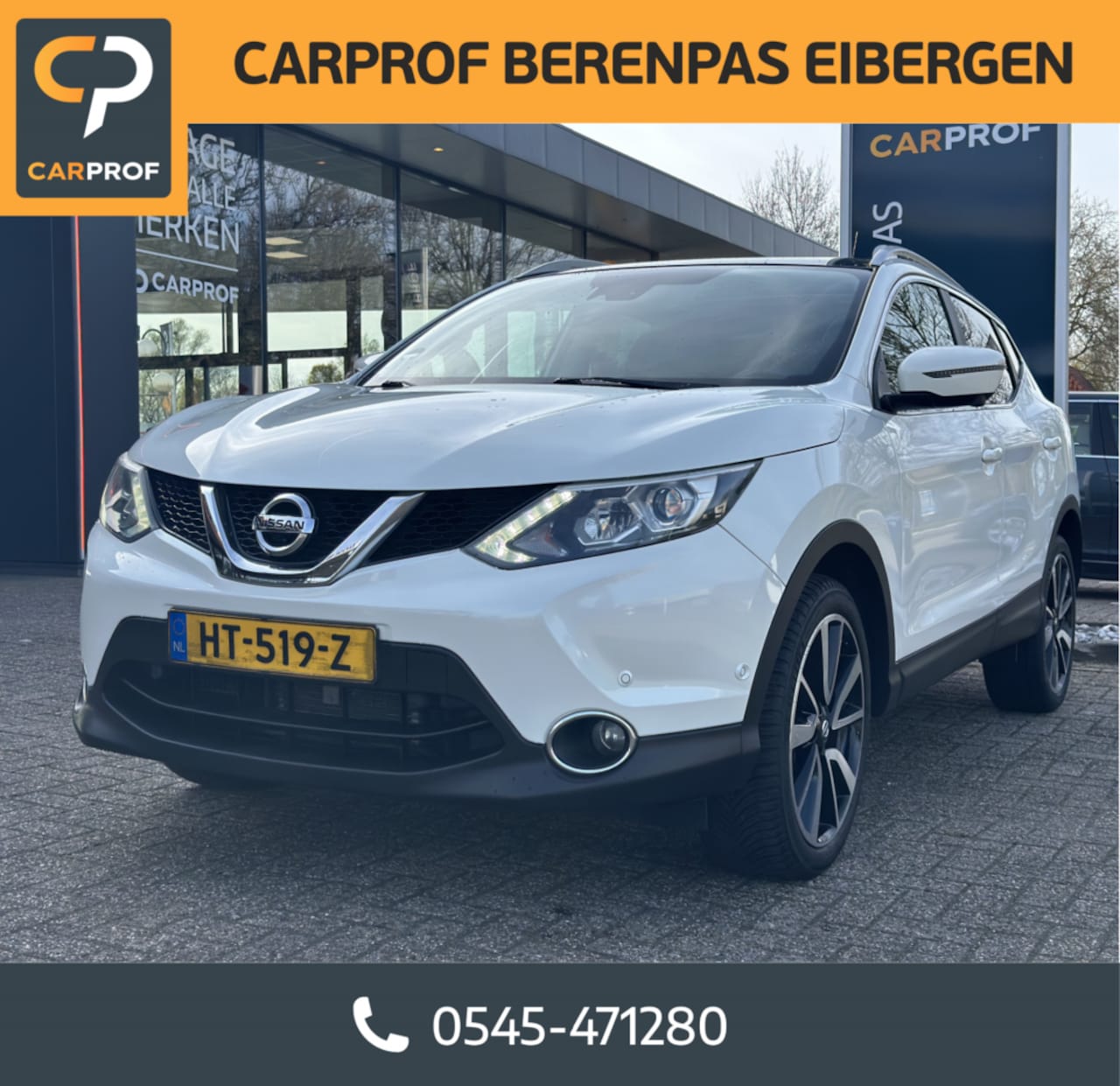 Nissan Qashqai - 1.2 Tekna Automaat '' Trekhaak - 360 camera - Leer - Infotainmentsystem '' - AutoWereld.nl