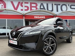 Nissan Qashqai - 1.3 DIG-T MHEV TEKNA 140PK HALF-LEER NAVI PANO-DAK 360-CAMERA WINTER-PAKKET AIRCO LMV PDC