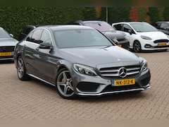 Mercedes-Benz C-klasse - 180 AMG Sport Edition / Leder / Navigatie / Parkeerhulp / 18'' / Bluetooth / Cruise Contro