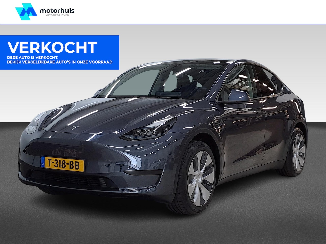 Tesla Model Y - 58KWH 238PK RWD NAVI LEDER PANO LED CAMERA NAP AUTOMATIC - AutoWereld.nl