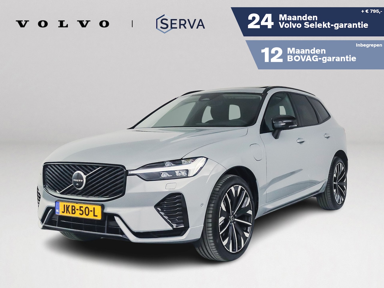 Volvo XC60 - T6 Plug-in hybrid AWD Ultra Dark | SOH 100% | Panoramadak | 360° camera | Luchtvering | Ha - AutoWereld.nl