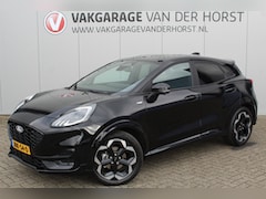 Ford Puma - 1.0-125pk EcoBoost Hybrid ST-Line X. Nieuw model Zeer luxe Puma Autm. airco, side- en lane