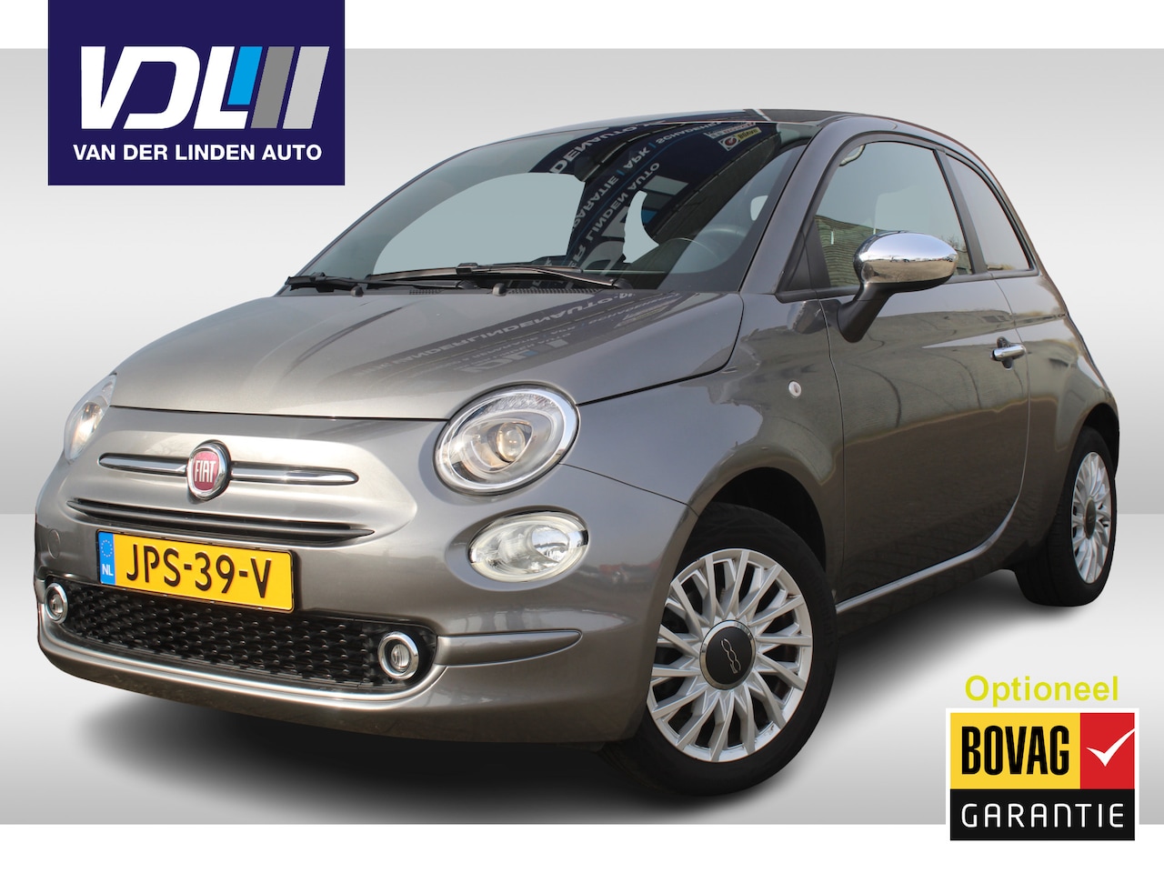 Fiat 500 - 1.0 Hybrid Apple carplay/ Android auto l 15" velgen l Airco l Cruise control - AutoWereld.nl