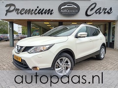Nissan Qashqai - 1.2 116PK Automaat Tekna 17".Alle opties|Parelmoerwit|Nieuwstaat