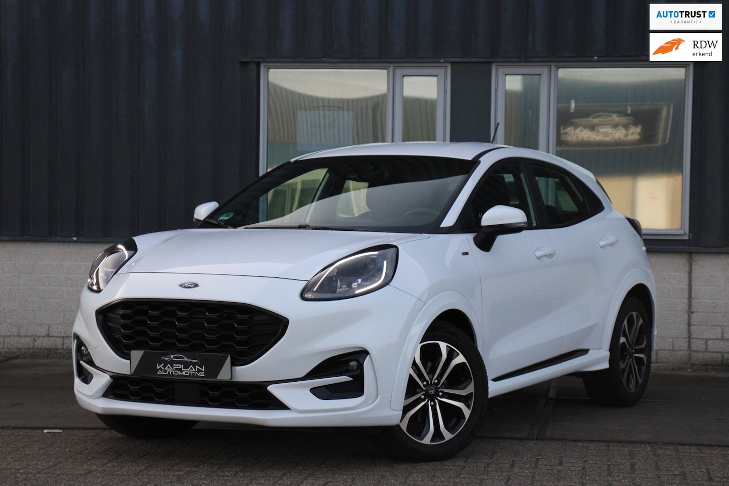 Ford Puma - 1.0 125PK Hybrid ST-Line LED Stoel/Stuur/Ruitverw BTW CarPlay Navi Cruise Lane - AutoWereld.nl