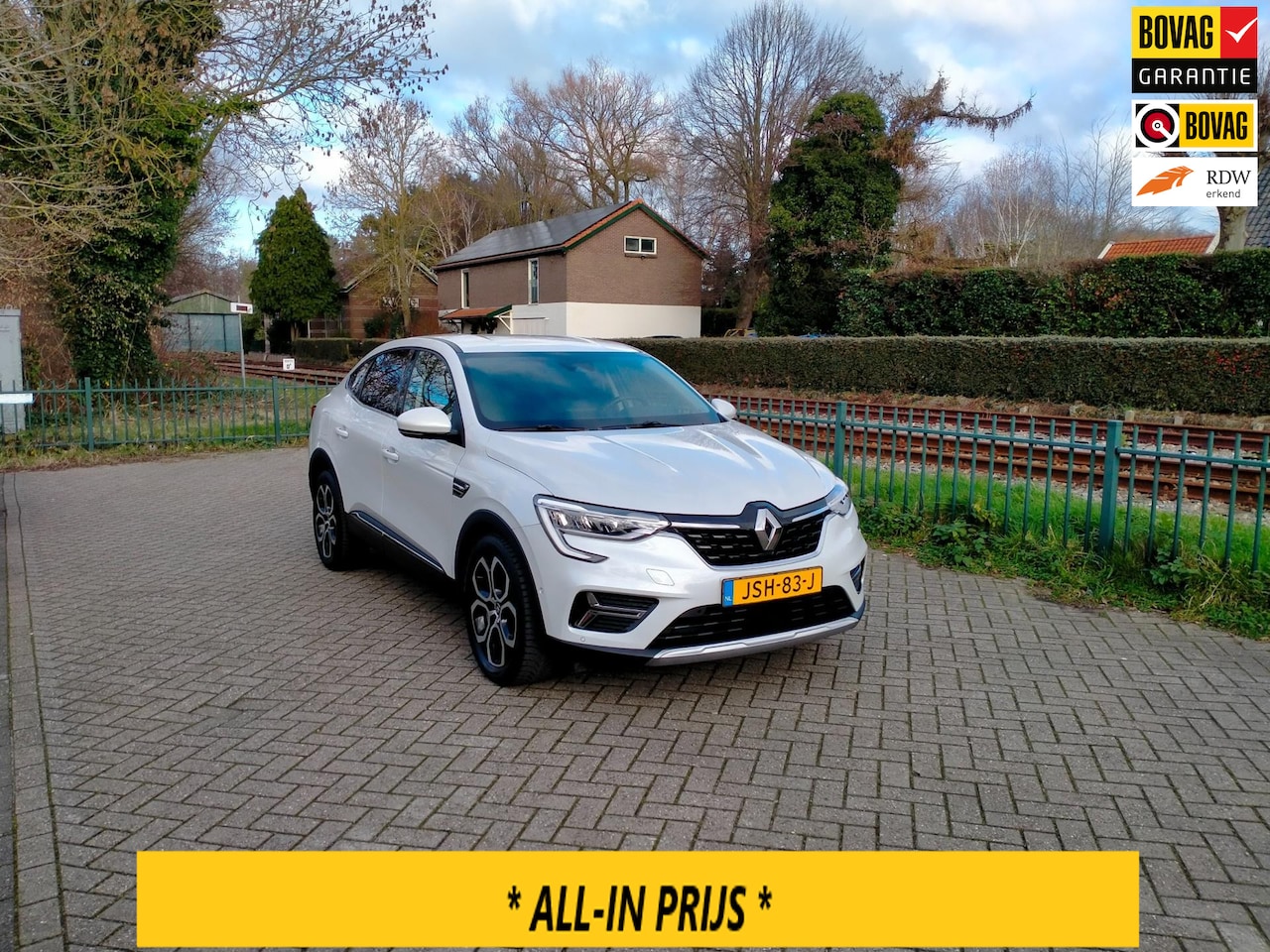 Renault Arkana - 1.3 TCe 140 mild hybride Intens luxe uitv. carplay cam ALLINPRIJS - AutoWereld.nl