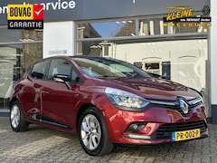 Renault Clio - IV TCe 90 Limited | Navigatie | Airco | Dealer onderhouden | Luxe kleur Rouge Intense |