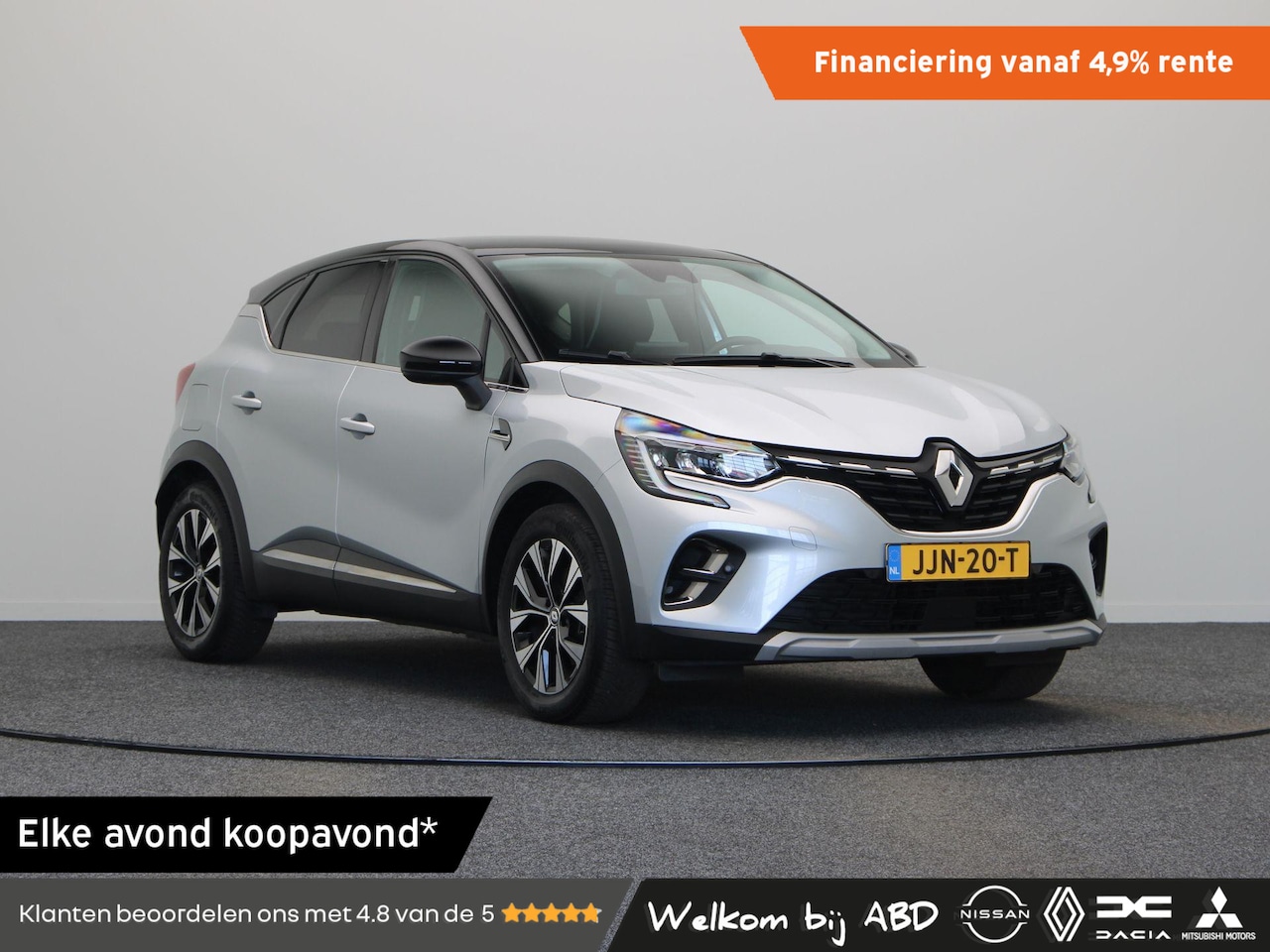Renault Captur - E-Tech Hybrid 145 Techno | Navigatie | Achteruitrijcamera | Parkeersensoren voor en achter - AutoWereld.nl