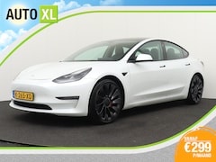Tesla Model 3 - Performance AWD 75 kWh Pano-dak 20'LMV Dodehoek