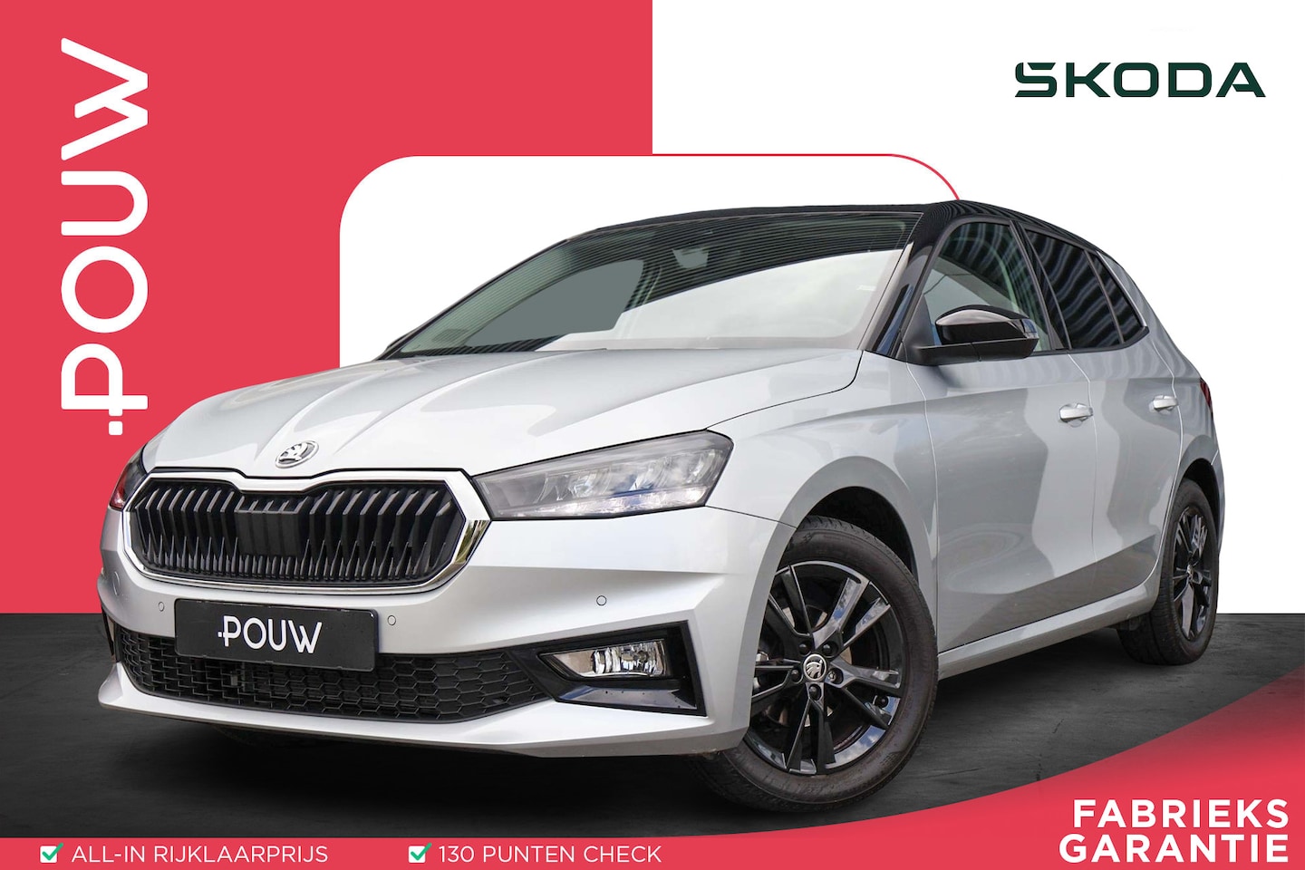 Skoda Fabia - 1.0 TSI 95pk Selection | Camera | Cruise Control | Android Auto / Apple CarPlay | Verwarmb - AutoWereld.nl