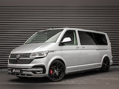 Volkswagen Transporter - 2.0 TDI L2H1 150PK NEW LAGE BIJTELLING BULLI / LEDEREN BEKLEDING / DUBBEL CABINE / NAVIGAT
