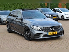 Mercedes-Benz C-klasse Estate - 180 Business 157pk Solution AMG / Panoramadak / Camera / Leder / Navigatie / 18'' / DAB /