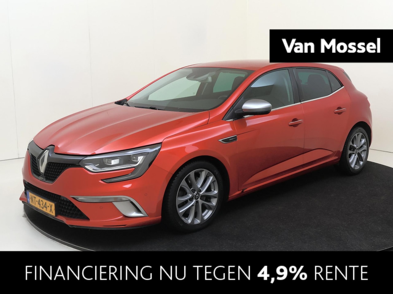 Renault Mégane - 1.6 TCe GT | Automaat | Navigatie | Achteruitrijcamera | Cruise & Climate Control - AutoWereld.nl