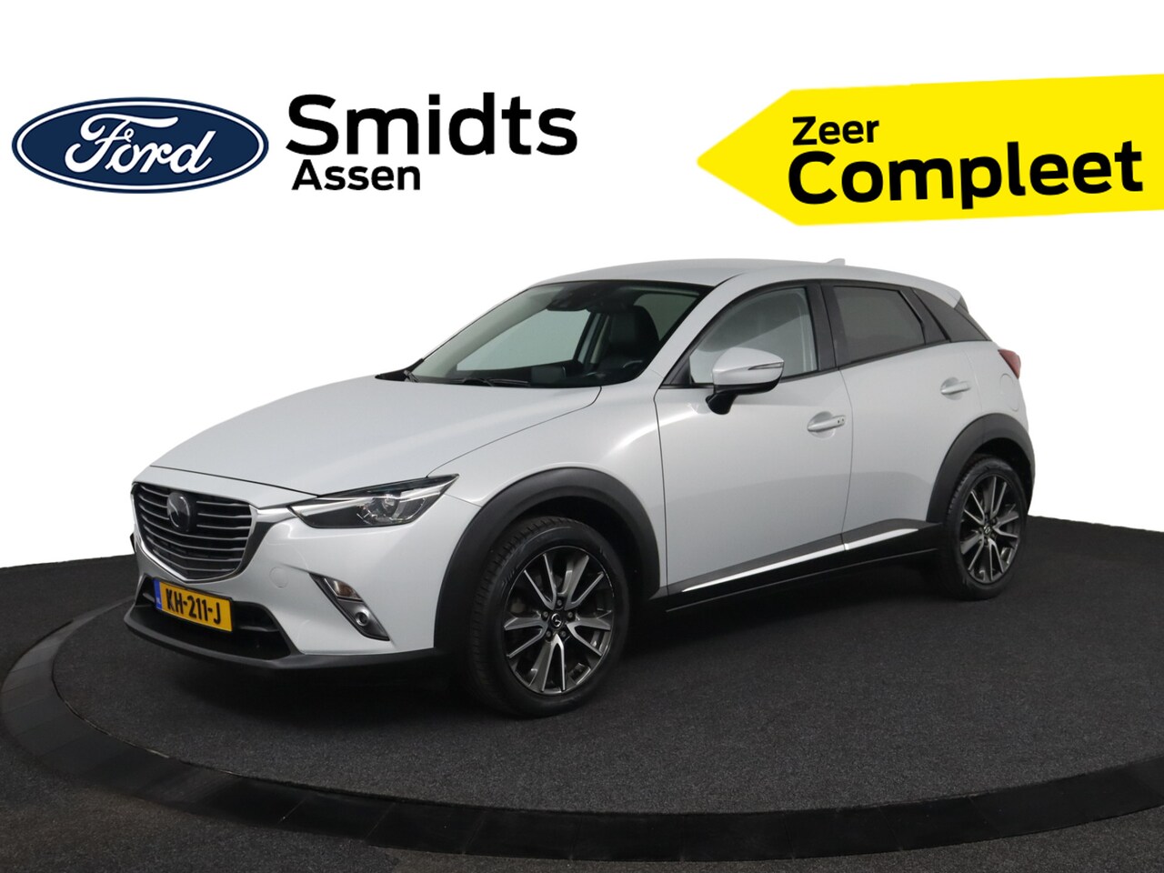 Mazda CX-3 - 2.0 SkyActiv-G 120 GT-M | Leder | Stoelverwarming | Trekhaak | Automaat | Cruise control a - AutoWereld.nl