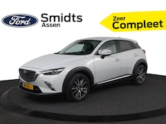 Mazda CX-3 - 2.0 SkyActiv-G 120 GT-M | Leder | Stoelverwarming | Trekhaak | Automaat | Cruise control a