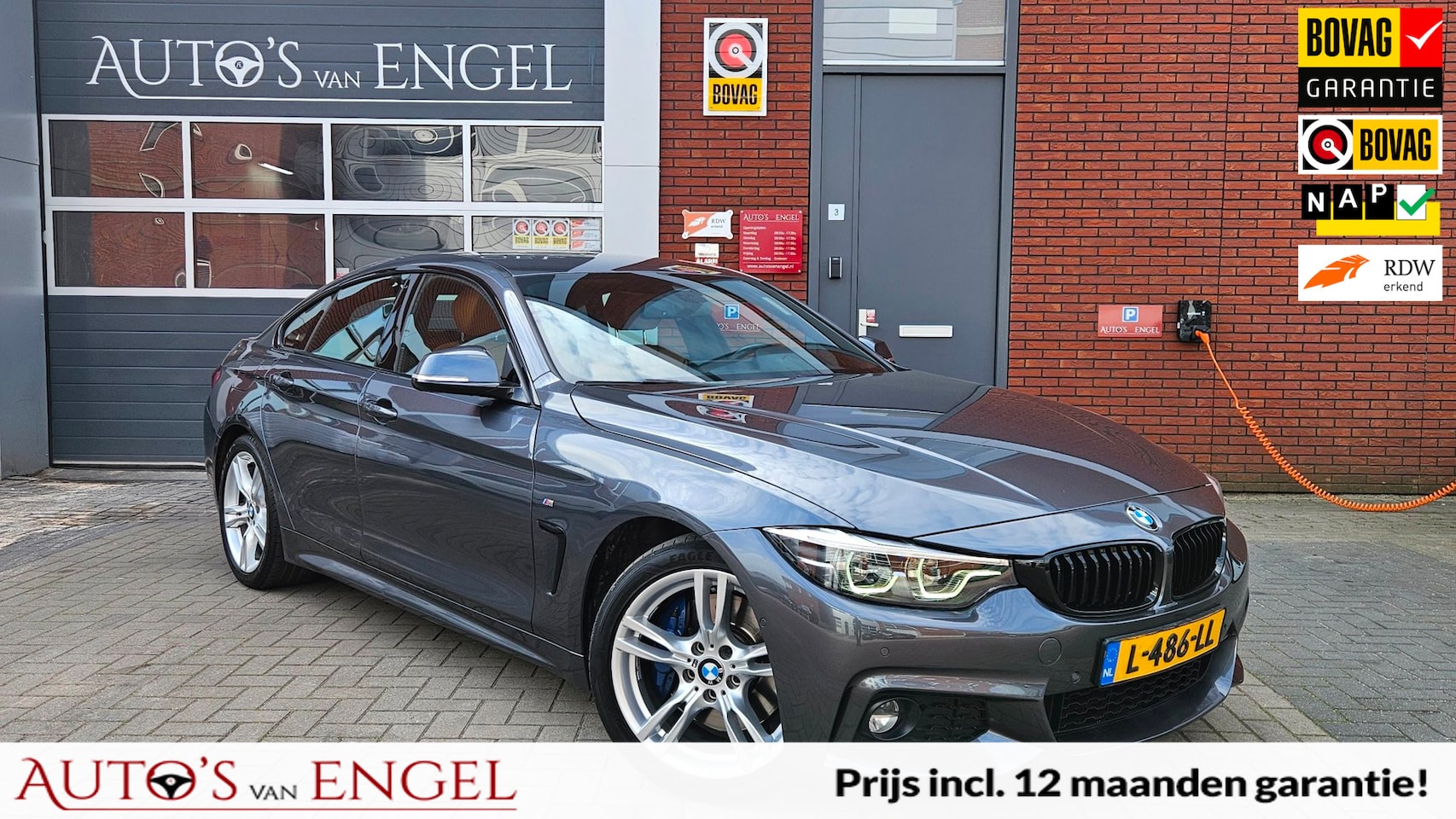 BMW 4-serie Gran Coupé - 420i High Executive M pakket/ garantie/ HUD/ Leder/Led/Camera/dode hoek - AutoWereld.nl