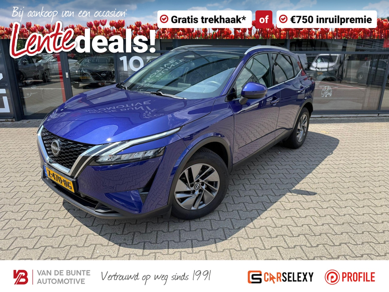 Nissan Qashqai - 1.3 MHEV Acenta *Trekhaak & Panoramadak* - AutoWereld.nl