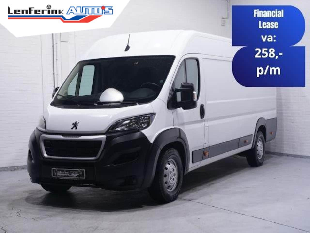 Peugeot Boxer - 2.2 BlueHDi 165 pk L4H2 Navi, Camera Laadruimte Pakket, PDC achter, Slechts 68 dkm, 3-Zits - AutoWereld.nl