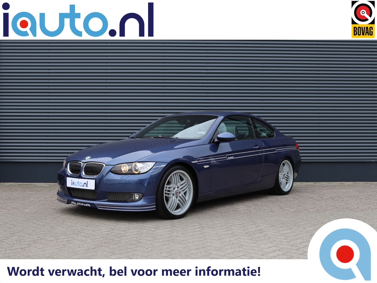 Alpina B3 - Biturbo Coupé Lage kilometerstand/Leder/CC/Alpina blau/PDC/Keyless/Elek. stoelen/19" - AutoWereld.nl
