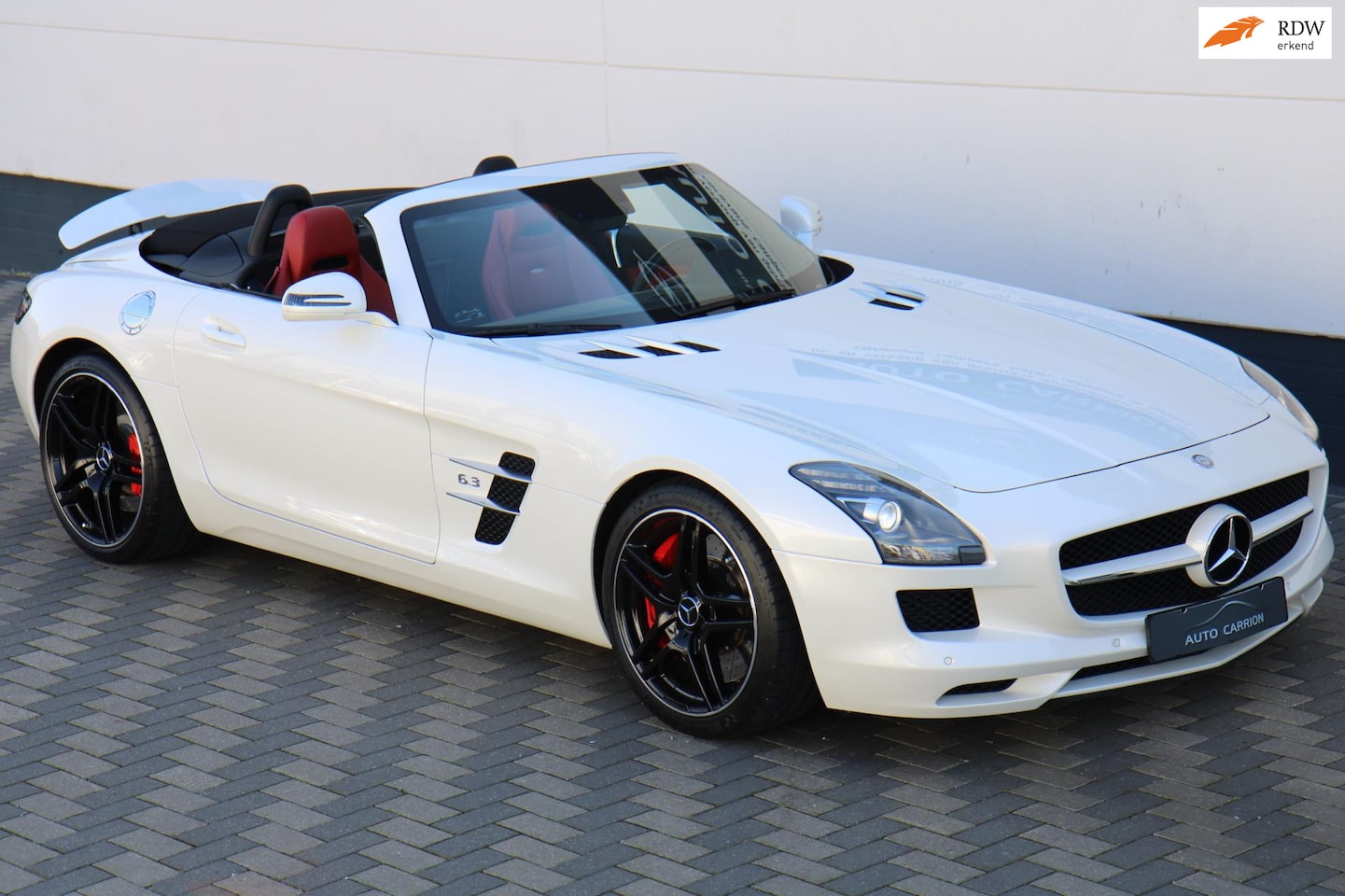 Mercedes-Benz SLS Roadster - 6.3 AMG Ride Control DCT Topstaat - AutoWereld.nl