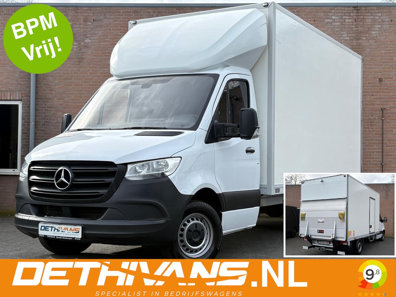 Mercedes-Benz Sprinter - 315CDI 150PK Aut. Bakwagen & Laadklep 20m³ / Euro6 - AutoWereld.nl