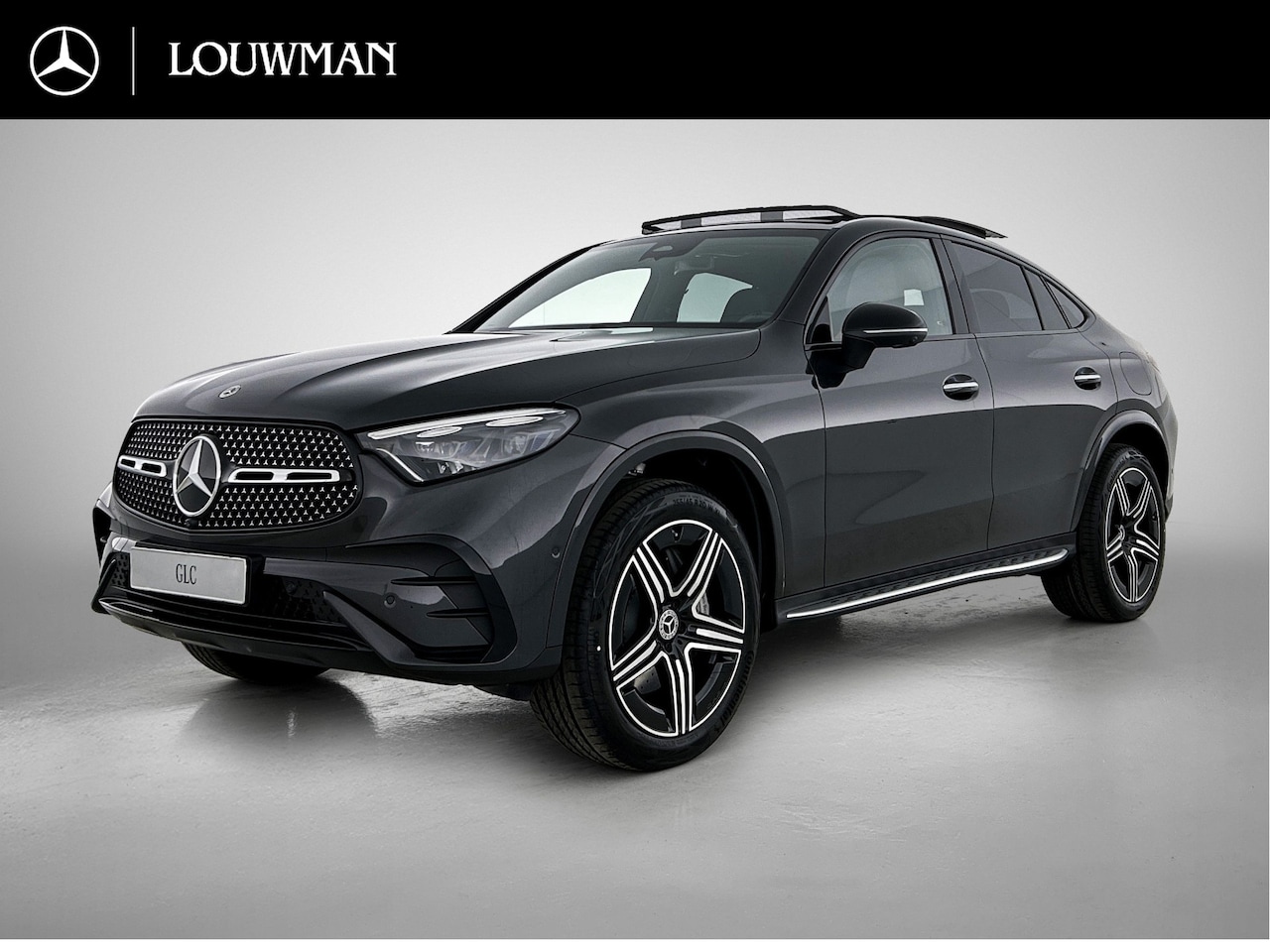 Mercedes-Benz GLC-klasse Coupé - 300 e 4MATIC Sport Edition | Premium Pakket | Nightpakket | Treeplanken in aluminiumlook | - AutoWereld.nl