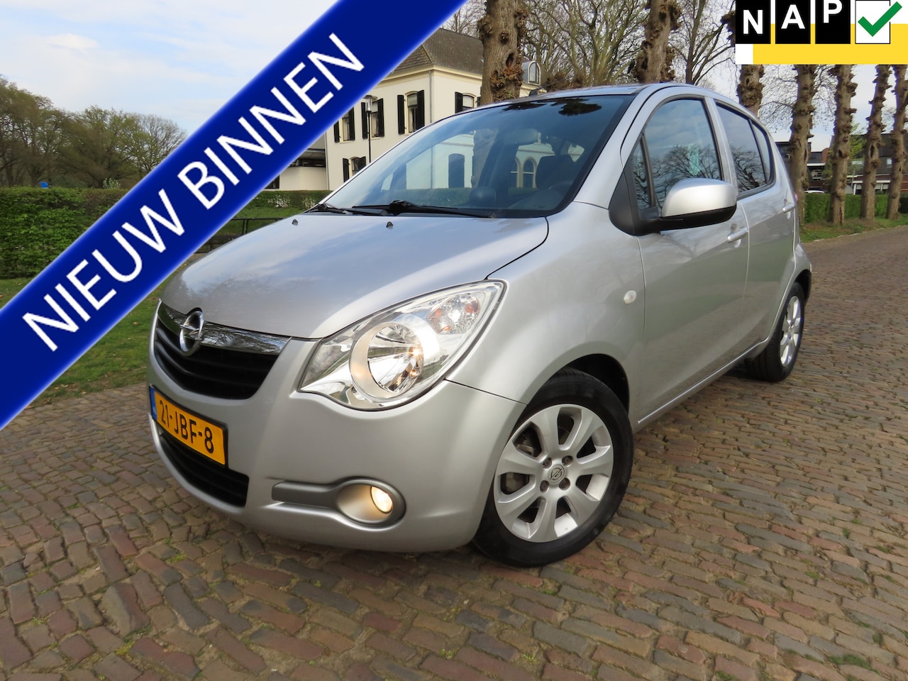 Opel Agila - 1.2 Enjoy ***30340 KM!! N.A.P***1e Eigenaar***Airco Stuurbekrachtiging 5 Drs Lm Velgen - AutoWereld.nl