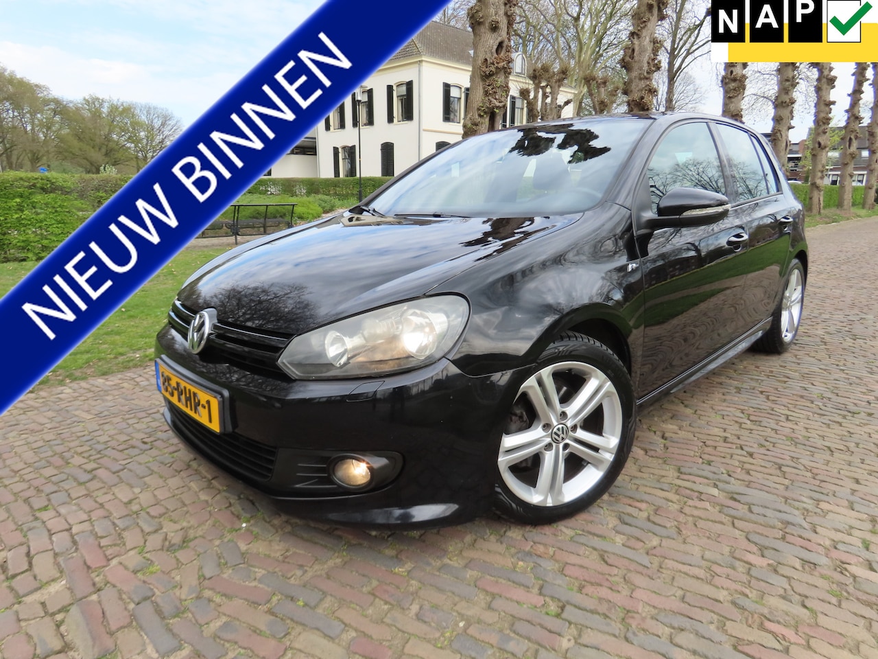 Volkswagen Golf - 1.4 TSI Highline R-Line Ecc Cruisecontrol Sportstoelen 5 Drs Lm Velgen 6 Bak - AutoWereld.nl