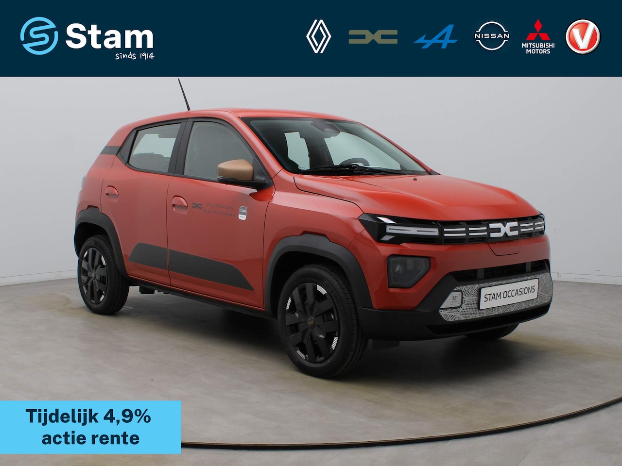 Dacia Spring - Extreme 65 26.8 kWh Camera | Climate | Cruise | Navi | Parkeersens. v+a - AutoWereld.nl