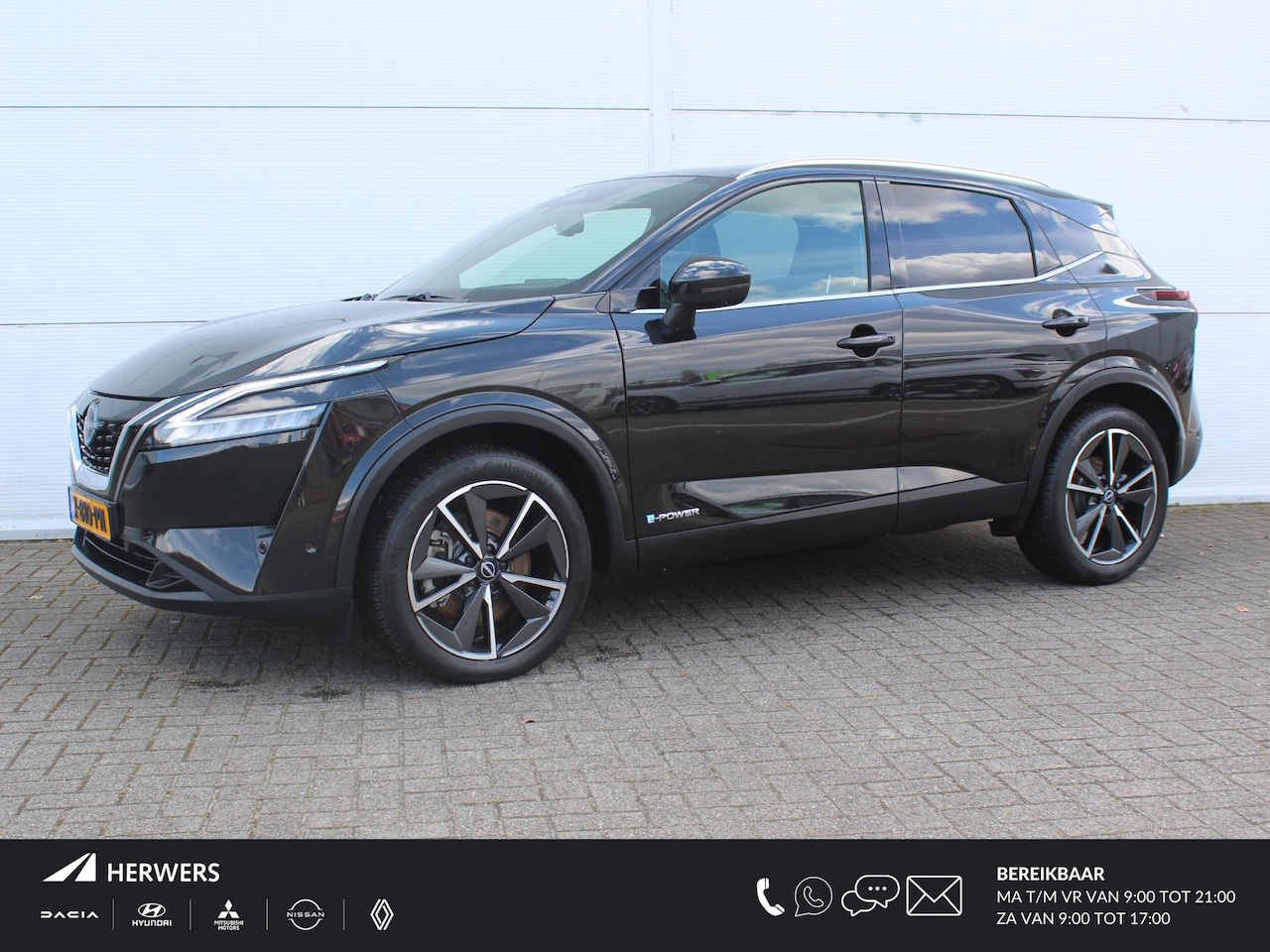 Nissan Qashqai - 1.5 e-Power Tekna / Navigatie + Apple Carplay/Android Auto / Cruise Control Adaptief / Pan - AutoWereld.nl