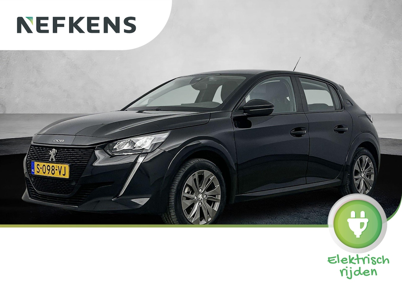 Peugeot e-208 - Active Pack 50kWh | 1ste eigenaar | ACCU 96.4% | Navigatie | Parkeersensoren | Climate | C - AutoWereld.nl