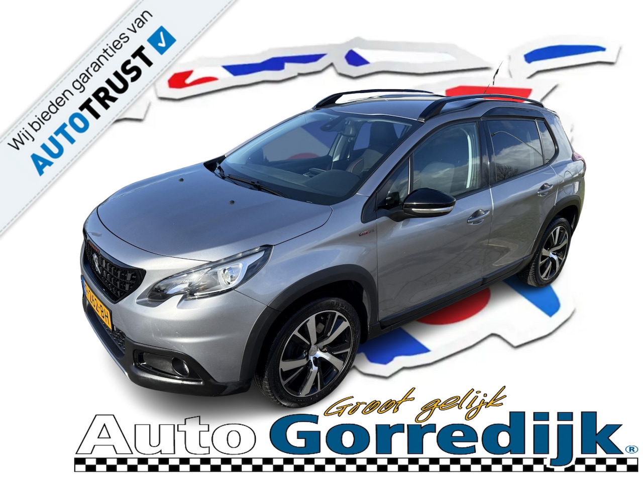 Peugeot 2008 - 1.2 PureTech Active AUTOMAAT Gt Line 1/2 leder - AutoWereld.nl