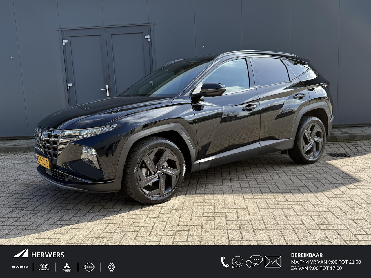 Hyundai Tucson - 1.6 T-GDI HEV 230pk Comfort Smart automaat / Fabrieksgarantie tot 07-2029 / 1650kg Trekgew - AutoWereld.nl