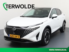 Nissan Qashqai - 1.3 MHEV Xtronic N-Connecta | AUTOMAAT | Panoramadak | Origineel NL | Stoel-, Stuur- & Voo