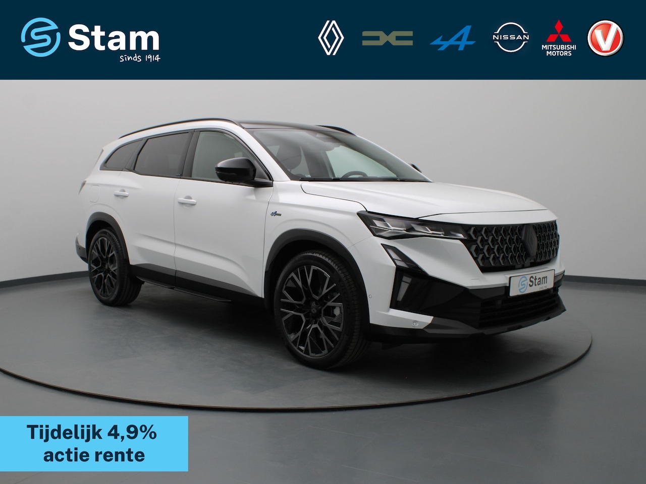 Renault Espace - E-Tech full hybrid esprit Alpine 5p. 200pk Harman Kardon | Head-Up | 360° Camera | Stoel-/ - AutoWereld.nl