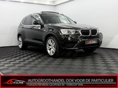 BMW X3 - xDrive20d High Executive Leder, Pano, Parkeersensoren, Navi, Stoelverwarming, Keyless star